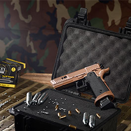 Kleinbild 1 KLI Hi-Capa 4.3 Sahara Viper Optic Ready CO2 Luftpistole Kal. 4,5 mm BB Blowback Vollmetall Desert Tan