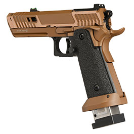 Kleinbild 10 KLI Hi-Capa 4.3 Sahara Viper Optic Ready CO2 Luftpistole Kal. 4,5 mm BB Blowback Vollmetall Desert Tan