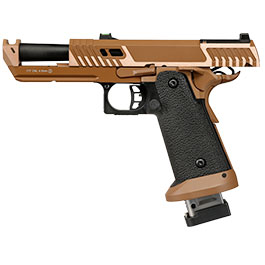 Kleinbild 4 KLI Hi-Capa 4.3 Sahara Viper Optic Ready CO2 Luftpistole Kal. 4,5 mm BB Blowback Vollmetall Desert Tan