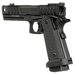Kleinbild 10 KLI Hi-Capa 4.3 Troika MK1 CO2 Luftpistole Kal. 4,5 mm BB Vollmetall Blowback schwarz