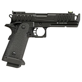 Kleinbild 5 KLI Hi-Capa 4.3 Troika MK1 CO2 Luftpistole Kal. 4,5 mm BB Vollmetall Blowback schwarz