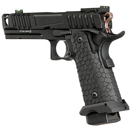Kleinbild 10 KLI Hi-Capa 4.3 Troika MK2 CO2 Luftpistole Kal. 4,5 mm BB Vollmetall Blowback schwarz