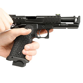 Kleinbild 11 KLI Hi-Capa 4.3 Troika MK2 CO2 Luftpistole Kal. 4,5 mm BB Vollmetall Blowback schwarz