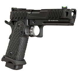 Kleinbild 9 KLI Hi-Capa 4.3 Troika MK2 CO2 Luftpistole Kal. 4,5 mm BB Vollmetall Blowback schwarz