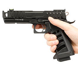 Kleinbild 3 KLI Hi-Capa 4.3 Troika MK3 CO2 Luftpistole Kal. 4,5 mm BB Vollmetall Blowback schwarz