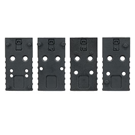 Kleinbild 11 Glock 19X MOS CO2 Luftpistole Kal. 4,5mm BB Metallschlitten Blowback coyote inkl. Adapterplatten