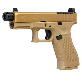 Kleinbild 2 Glock 19X MOS CO2 Luftpistole Kal. 4,5mm BB Metallschlitten Blowback coyote inkl. Adapterplatten