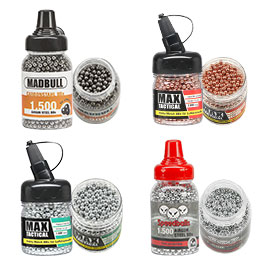 Produktbild zu Munitionspaket 4,5 mm BB Stahlrundkugeln 6000 Schuss f�r Luf ...