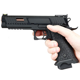 Kleinbild 3 ASG / STI International Combat Master 2011 JW3 CO2 Luftpistole Kal. 4,5mm BB Blowback Metallschlitten schwarz