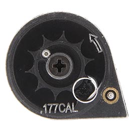 Kleinbild 1 UX Trommelmagazin 9 Schuss Kal. 4,5mm Diabolo f. UX SPA Professional / SPA Master Luftpistole schwarz