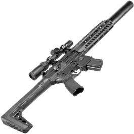 Kleinbild 9 Set Sig Sauer MCX Gen.2 CO2 Luftgewehr Kal. 4,5 mm mit Zielfernrohr & 1000 Diabolos
