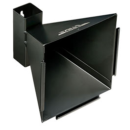 Kleinbild 2 First Strike Kugelfangkasten Trichterform Stahlblech 17 x 17 cm schwarz f�r Luftpistolen und Luftgewehre