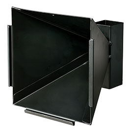 Kleinbild 5 First Strike Kugelfangkasten Trichterform Stahlblech 17 x 17 cm schwarz f�r Luftpistolen und Luftgewehre
