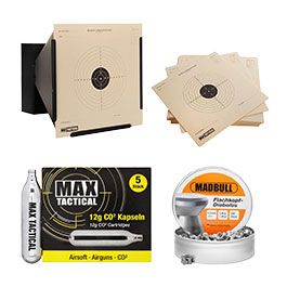 Kleinbild 11 Crosman 1077 Freestyle 4,5 mm CO2 Luftgewehr Set mit Kugelfang, Zielscheiben und Diabolos