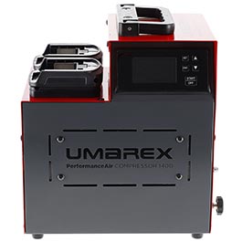 Kleinbild 4 Umarex PAC 1400 PerformanceAir Kompressor f�r Pressluftwaffen / Paintball / HPA Airsoft rot inkl. 2x Akku und Ladeger�t