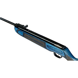 Kleinbild 3 Weihrauch HW 50 S Knicklauf Luftgewehr Kal. 4,5 mm Diabolo Schichtholzschaft grau-blau - limitierte 75 Jahre Sonderedition