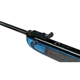 Kleinbild 4 Weihrauch HW 50 S Knicklauf Luftgewehr Kal. 4,5 mm Diabolo Schichtholzschaft grau-blau - limitierte 75 Jahre Sonderedition