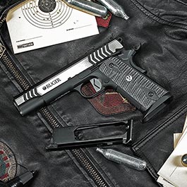 Kleinbild 1 Ruger SR1911 Competition CO2 Luftpistole Kal. 4,5mm BB Vollmetall Blowback Two-Tone Finish