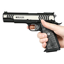 Kleinbild 3 Ruger SR1911 Competition CO2 Luftpistole Kal. 4,5mm BB Vollmetall Blowback Two-Tone Finish