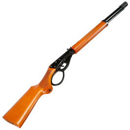 Kleinbild 8 Marlin Lever Action Unterhebelspanner Luftgewehr Kal. 4,5 mm BB schwarz / braun - Echtholz-Version