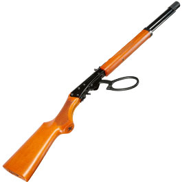 Kleinbild 9 Marlin Lever Action Unterhebelspanner Luftgewehr Kal. 4,5 mm BB schwarz / braun - Echtholz-Version