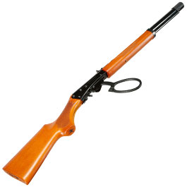 Kleinbild 9 Marlin Lever Action Unterhebelspanner Luftgewehr Set Kal. 4,5 mm BB Echtholzschaft 1500&nbsp;Stahlkugeln und 6 Shooting Bottles