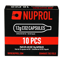 Kleinbild 5 Nuprol CO2 Kapseln 10 St�ck je 12g