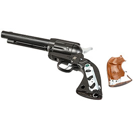 Kleinbild 4 Marlin CO2 Revolver 4,5 mm BB Set mit Kugelfang, 100 Zielscheiben, 1500 Stahl BBs & 5 CO2 Kapseln