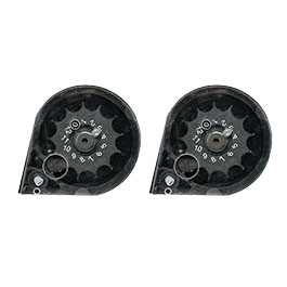 Kleinbild 1 Diana Trommelmagazin 12 Schuss 5,5 mm Diabolo schwarz f. Diana XR200 / XR210 PCP Druckluft-Gewehre - 2 St�ck