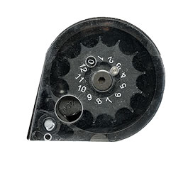 Kleinbild 2 Diana Trommelmagazin 12 Schuss 5,5 mm Diabolo schwarz f. Diana XR200 / XR210 PCP Druckluft-Gewehre - 2 St�ck