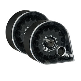 Produktbild zu Diana Trommelmagazin 14 Schuss 4,5 mm Diabolo schwarz f. Dia ...