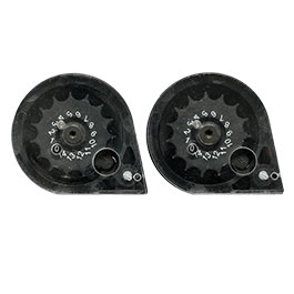 Kleinbild 1 Diana Trommelmagazin 14 Schuss 4,5 mm Diabolo schwarz f. Diana XR200 / XR210 PCP Druckluft-Gewehre - 2 St�ck