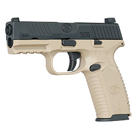 Kleinbild 2 Cybergun FN Herstal FN 509 CO2 Luftpistole Kal. 4,5mm BB mit Metallschlitten Blowback Dual Tone