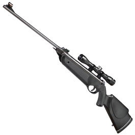 Kleinbild 1 SET H�mmerli Black Force 400 Luftgewehr 4,5 mm Diabolo mit Zielfernrohr 4x32, 1000 Diabolos & 2 �bungszielen