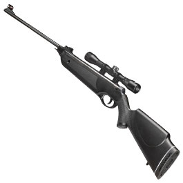 Kleinbild 2 SET H�mmerli Black Force 400 Luftgewehr 4,5 mm Diabolo mit Zielfernrohr 4x32, 1000 Diabolos & 2 �bungszielen