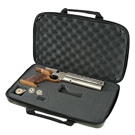 Kleinbild 1 Reximex RPA PCP Pressluftpistole Kal. 4,5 mm Diabolo mit Holzgriff silber inkl. 3 x Magazin / Tasche