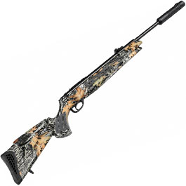 Kleinbild 10 SET Hatsan 125 Sniper Knicklauf Luftgewehr 4,5 mm Diabolo Mossy Oak Camo mit Zielfernrohr 4x20 und 900 Diabolos
