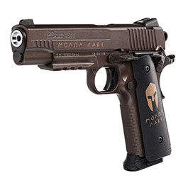 Kleinbild 1 SET Sig Sauer 1911 Spartan CO2 Luftpistole Vollmetall 4,5 mm BB mit Koffer, 4000 BBs und 10 CO2-Kapseln