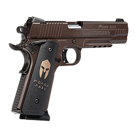 Kleinbild 9 SET Sig Sauer 1911 Spartan CO2 Luftpistole Vollmetall 4,5 mm BB mit Koffer, 4000 BBs und 10 CO2-Kapseln