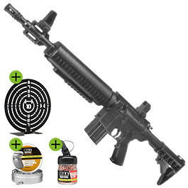 Produktbild zu Crosman M4-177 Dual Luftgewehr Set Kal. 4,5mm inkl. 500 Diab ...