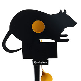 Kleinbild 3 Remington Hit & Reset Klappziel Ratte aus Stahl mit Schuss-R�ckstellung schwarz