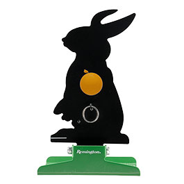 Thumbnail Remington Pull To Reset Klappziel Hase aus Stahl mit Seilzug-R�ckstellung schwarz