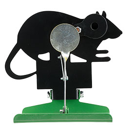 Kleinbild 2 Remington Pull To Reset Klappziel Ratte aus Stahl mit Seilzug-R�ckstellung schwarz