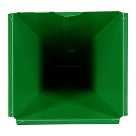 Kleinbild 3 Remington Kugelfangkasten Trichterform Stahlblech 14 x 14 cm f�r Luftpistolen und Luftgewehre gr�n