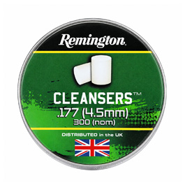 Kleinbild 3 Remington Cleansers Reinigungsfilze / Filzdiabolos Laufreiniger 4,5mm wei� - 300 St�ck