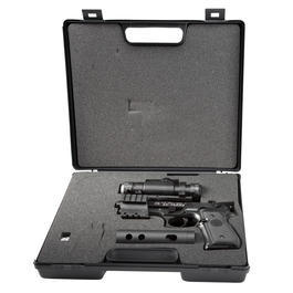 Beretta M92 FS XX-TREME Vollmetall CO2 Pistole 4,5mm Diabolo inkl. Montage, Leuchtpunktzielgerät und Kompensator Bild 4