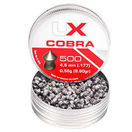 Umarex Spitzkopf-Diabolos Cobra 4,5mm 500 Stck