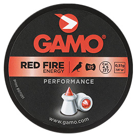 Gamo Spitzkopf-Diabolos Red Fire Polymerspitze 4,5mm 125 Stück Bild 3