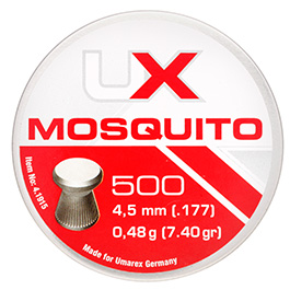 Umarex Flachkopf-Diabolos Mosquito 4,5mm 500 Stück Bild 3