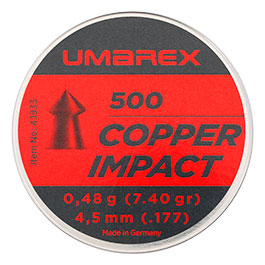 Kleinbild 3 Umarex Spitzkopf-Diabolos Copper Impact 4,5mm 500 Stck